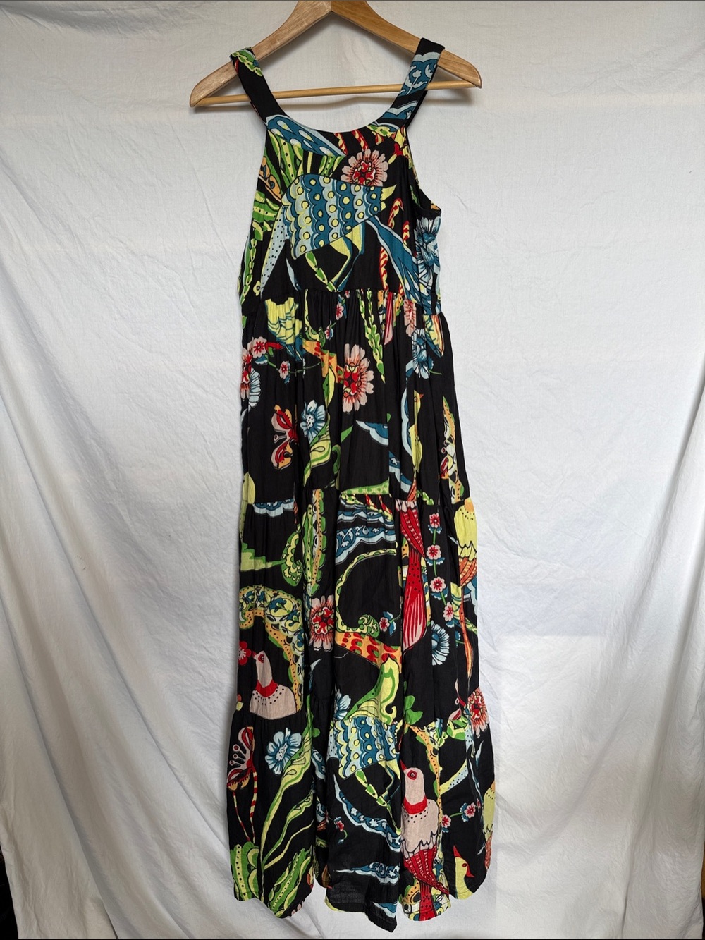 Guadalupe “Tibet” cotton maxi dress